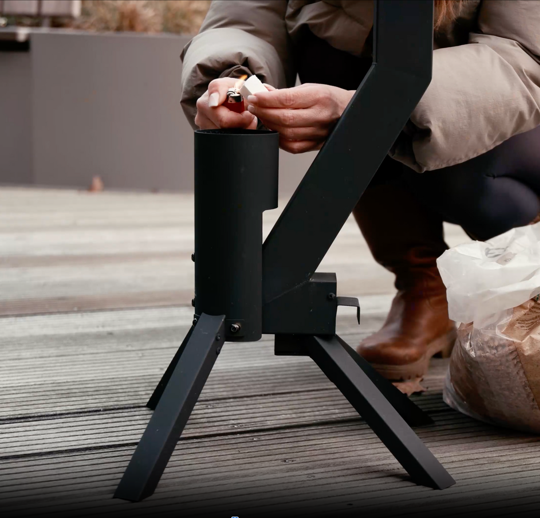 Allumez avec un allume-feu